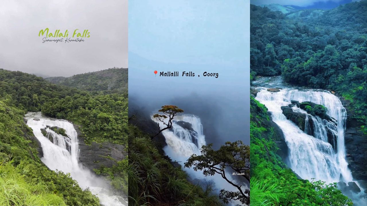 Mallalli Falls area — Somwarpet Coorg landscape
